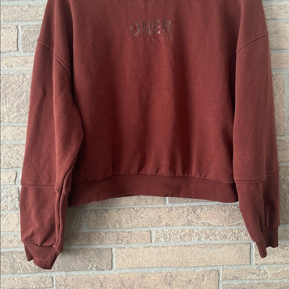 Oner Active Chocolate Sweatshirt Cropped size S - Picture 4 of 6